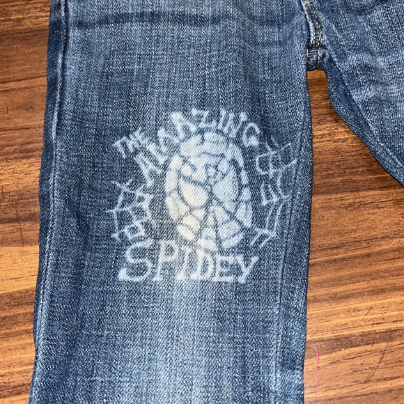 Baby gap junk food spidey and his friends jeans size 5 boys - Picture 2 of 12